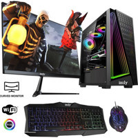 Izoly SPECTRE X Harici Radeon RX 580 Intel Core i5 4590 16 GB Ram 256 GB SSD Tower FreeDos 24 inç Monitörlü Masaüstü Bilgisayar