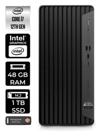 HP Pro Tower 400 G9 6U3M9EA Dahili Intel UHD Graphics Intel Core i7 12700 48 GB Ram 1 TB SSD Tower Windows 11 Home Masaüstü Bilgisayar + PER4 BELLEK