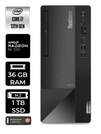 Lenovo NEO 50T 12JD0008TR Harici Radeon RX 550 Intel Core i7 13700 36 GB Ram 1 TB SSD Tower Windows 11 Home Masaüstü Bilgisayar + PER4 BELLEK
