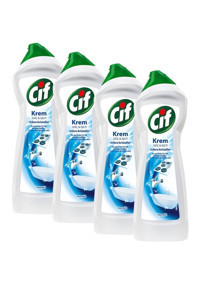 Cif Mikro Kristaller Krem Amonyaklı Yüzey Temizleyici 4x750 ml