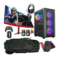 Turbox TX4830 Harici GeForce GTX 750 Ti Intel Core i7 2600 16 GB Ram 1 TB SSD Tower FreeDos 27 inç Monitörlü Masaüstü Bilgisayar