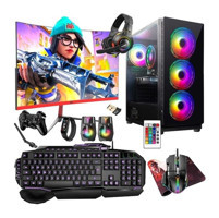 Turbox TX5283 Harici GeForce GTX 750 Ti Intel Core i5 9400F 16 GB Ram 512 GB SSD Tower FreeDos 23.6 inç Monitörlü Masaüstü Bilgisayar