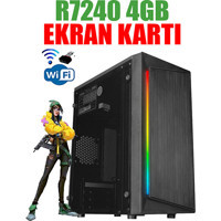 Dmc N08X Harici Radeon R7 240 Intel Core i7 860 8 GB Ram 500 GB HDD + 128 GB SSD Tower FreeDos Masaüstü Bilgisayar