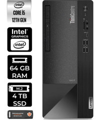 Lenovo Thinkcentre Neo 50T 11SE00MJTXP400 Dahili Intel UHD Graphics Intel Core i5 12400 64 GB Ram 4 TB SSD Tower Windows 11 Home Masaüstü Bilgisayar + PER4 BELLEK