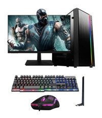 Ramtech DG341 Harici GeForce RTX 3060 Ti Intel Core i3 3220 16 GB Ram 320 GB HDD + 256 GB SSD Tower FreeDos 23.8 inç Monitörlü Masaüstü Bilgisayar