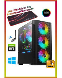 Noder X50 Harici GeForce RTX 3050 Intel Core i5 12400F 32 GB Ram 512 GB SSD Tower FreeDos Masaüstü Bilgisayar