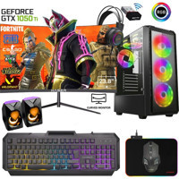 Xaser XSR540 Harici GeForce GTX 1050 Ti Intel Core i5 4440 16 GB Ram 512 GB SSD Tower FreeDos 24 inç Monitörlü Masaüstü Bilgisayar