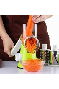 Pazarika Vegetable Slicer Kollu Çelik 4 Parça Rende Seti