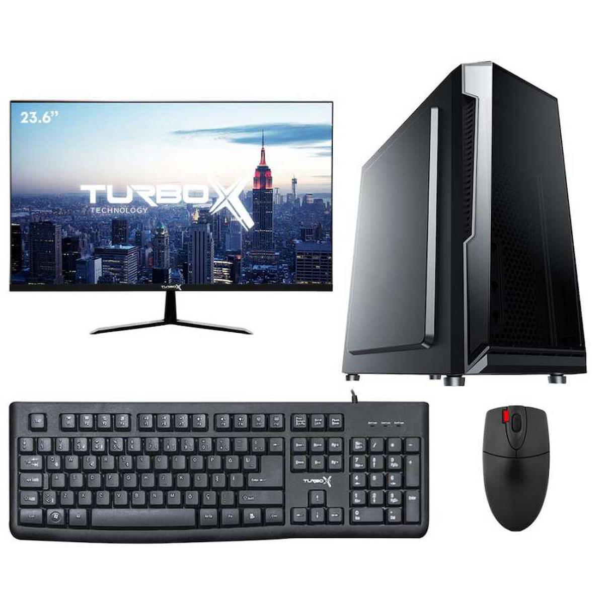 Turbox TX4519 Dahili Intel HD Graphics 4600 Intel Core i7 4770 8 GB Ram DDR3 1 TB SSD Tower FreeDos Masaüstü Bilgisayar
