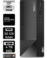 Lenovo Thinkcentre Neo 50T 12JD0008TRP420 Harici Radeon RX 550 Intel Core i7 13700 20 GB Ram 4 TB SSD Tower Windows 11 Pro Masaüstü Bilgisayar + PER4 BELLEK