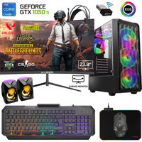 Xaser XSR552 Harici GeForce GTX 1050 Ti Intel Core i5 11400F 16 GB Ram 512 GB SSD Tower FreeDos 23.8 inç Monitörlü Masaüstü Bilgisayar