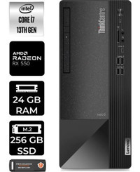 Lenovo Thinkcentre Neo 50T 12JD0008TRP371 Harici Radeon RX 550 Intel Core i7 13700 24 GB Ram 256 GB SSD Tower Windows 11 Home Masaüstü Bilgisayar + PER4 BELLEK