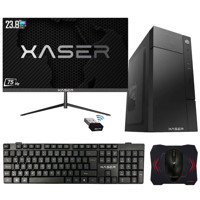 Xaser XSR401 Harici GeForce RTX 3060 Ti Intel Core i5 3470 16 GB Ram 512 GB SSD Tower FreeDos 23.8 inç Monitörlü Masaüstü Bilgisayar
