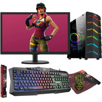 Zeiron GX55 Harici Radeon RX 550 Intel Core i5 3470 8 GB Ram 240 GB + 1 TB SSD Tower FreeDos 21.5 inç Monitörlü Masaüstü Bilgisayar