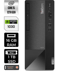 Lenovo Thinkcentre Neo 50T 11SE00BJTXP363 Harici GeForce RTX 3060 Ti Intel Core i5 12400 16 GB Ram 1 TB SSD Tower Windows 11 Home Masaüstü Bilgisayar + PER4 BELLEK