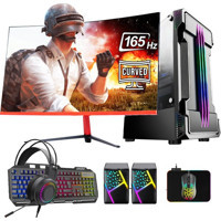 Ramtech CURRENT V150 Harici GeForce RTX 3050 Intel Core i5 12400F 32 GB Ram 960 GB SSD Tower FreeDos 23.6 inç Monitörlü Masaüstü Bilgisayar