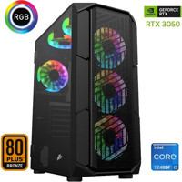 Xaser XSR567 Harici GeForce RTX 3050 Intel Core i5 12400F 32 GB Ram 512 GB SSD Tower FreeDos Masaüstü Bilgisayar