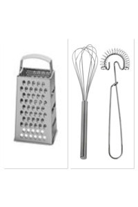 Ikea Çelik Rende+2'li Çırpıcı Seti