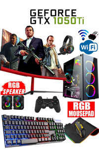 Dmc N18X Harici GeForce GTX 1050 Ti Intel Core i5 3470 16 GB Ram 500 GB HDD + 256 GB SSD Tower FreeDos Masaüstü Bilgisayar