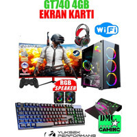 Dmc 99X Harici GeForce GT 740 Intel Core i7 3770 16 GB Ram 500 GB HDD + 256 GB SSD Tower FreeDos 23.8 inç Monitörlü Masaüstü Bilgisayar