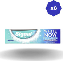 Signal White Now Extra Fresh Florürlü Diş Macunu 6x75 ml