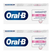 Oral-b Sensitive Naneli Organik Florürsüz Diş Macunu 2x75 ml