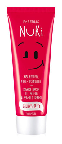 Faberlic Nuki Plak Ve Diş Taşına Karşı Florürlü Diş Macunu 75 ml