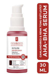 Mineaderm Revitalizing Aha Bha Yüz Dolgunlaştıran Canlandırıcı Jel Yüz Serumu 30 ml