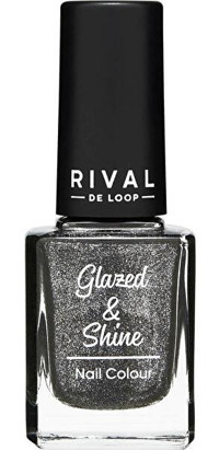 Rival De Loop Glazed Shine No:10 Şeffaf Metalik Simli Oje