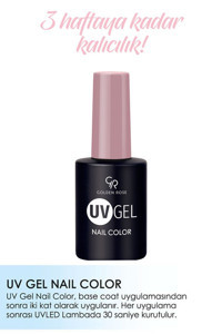 Golden Rose Uv Gel 113 Pembe Parlak Kalıcı Oje