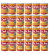 Proline Tavuk Parça Etli-Soslu Yaş Kedi Maması 24x400 gr