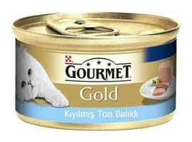 Purina Gourmet Gold Ton Balığı Parça Etli-Soslu Yaş Kedi Maması 12x85 gr