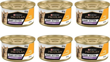 Pro Plan Pouch Tavuk Parça Etli-Soslu Yaş Kedi Maması 6x85 gr
