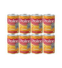 Proline Tavuk Parça Etli-Soslu Yaş Kedi Maması 8x400 gr
