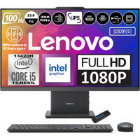Lenovo IdeaCentre 24IRH F0HN0057TRF15 Dahili UHD Graphics Intel Core i5 13420H 64 GB Ram DDR5 1 TB SSD 23.8 inç Full HD Freedos All In One Bilgisayar + Zetta Flash Bellek