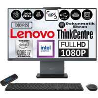 Lenovo ThinkCentre Neo 27 50A Gen5 12SA0013TRH16 Dahili UHD Graphics Intel Core i7 13620H 96 GB Ram DDR5 256 GB SSD 27 inç Full HD Windows 11 Home Dokunmatik All In One Bilgisayar + Zetta Flash Bellek