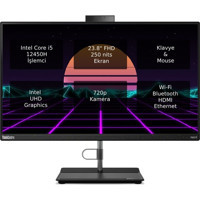 Lenovo ThinkCentre Neo 30A 24 Gen3 12CE0088TX Dahili UHD Graphics Intel Core i5 12450H 8 GB Ram 512 GB SSD 23.8 inç Full HD Windows 11 Pro All In One Bilgisayar