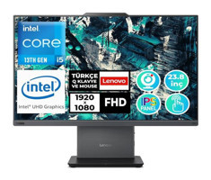 Lenovo ThinkCentre Neo 50A 24 Gen5 12SC001JTR015 Dahili UHD Graphics Intel Core i5 13420H 16 GB Ram 512 GB SSD 23.8 inç Full HD Windows 11 Pro All In One Bilgisayar