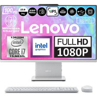 Lenovo IdeaCentre 24IRH F0HN0056TRF02 Dahili UHD Graphics Intel Core i7 13620H 8 GB Ram DDR5 512 GB SSD 23.8 inç Full HD Freedos All In One Bilgisayar + Zetta Flash Bellek