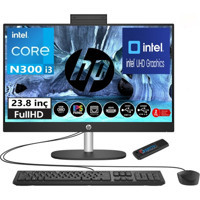 Hp ProOne 240 G10 88T2W4ESW12 Dahili UHD Graphics Intel Core i3 N300 32 GB Ram 2 TB SSD 23.8 inç Full HD Freedos All In One Bilgisayar + Zetta Flash Bellek