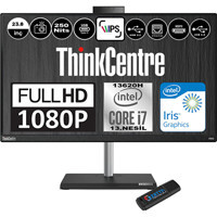 Lenovo ThinkCentre Neo 30A 12K0000FTXF05 Dahili UHD Graphics Intel Core i7 13620H 32 GB Ram 1 TB SSD 23.8 inç Full HD Freedos All In One Bilgisayar + Zetta Flash Bellek