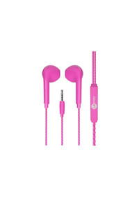 Lenovo Eh104 Mikrofonlu 3.5 Mm Jak Kablolu Kulaklık Pembe