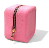 Cephome Pembe Silikon Mini Boy Seyahat Makyaj Çantası
