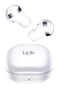 Linktech DOT6 Android-iOS-Mac-Windows Uyumlu 5.2 Silikonlu Kablosuz Kulak İçi Bluetooth Kulaklık Beyaz