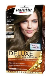 Palette Deluxe 7-3 Küllü Yoğun Kumral Krem Saç Boyası 2x50 ml