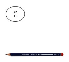 Alpino Junior Trimax 72'li Jumbo Üçgen Siyah Kurşun Kalem Seti