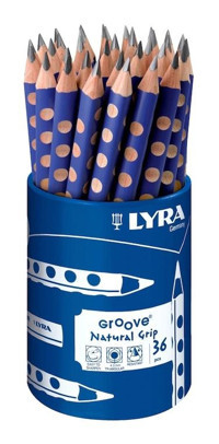Lyra Groove L1873361 36'lı Üçgen Siyah Kurşun Kalem Seti