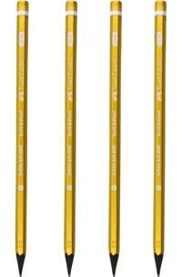 Faber-Castell Gold Edition 4'lü Siyah 2.5B Kurşun Kalem Seti