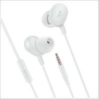 Linktech H310 Silikonlu Mikrofonlu 3.5 Mm Jak Kablolu Kulaklık Beyaz