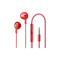 Lenovo Hf140 Mikrofonlu 3.5 Mm Jak Kablolu Kulaklık Kırmızı